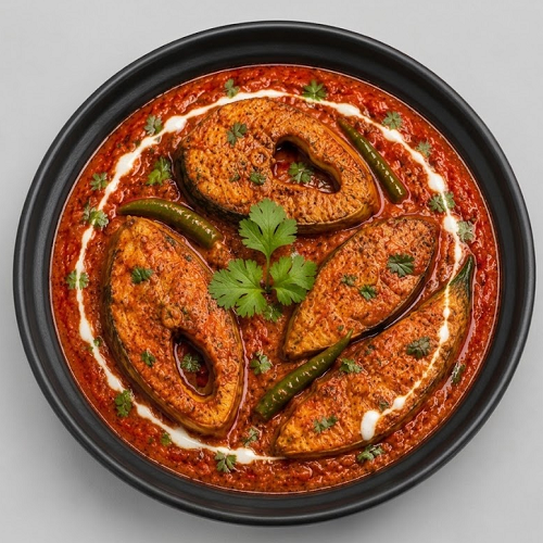 Nepalese Traditional Style Fish Curry 