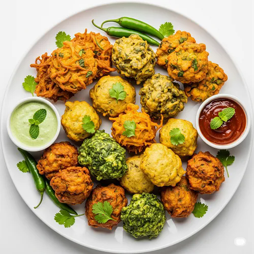 Mix Pakora Only Chicken & Veg 
