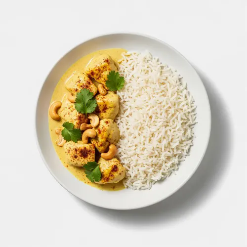 Kids Chicken Korma With Rice 