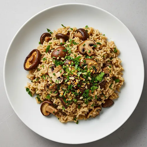 Mushroom Rice 